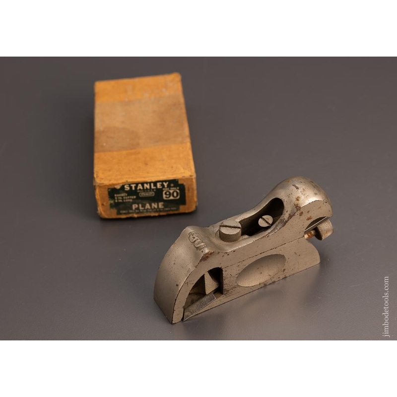 STANLEY No. 90 Bull Nose Rabbet Plane in Original Box – 99921