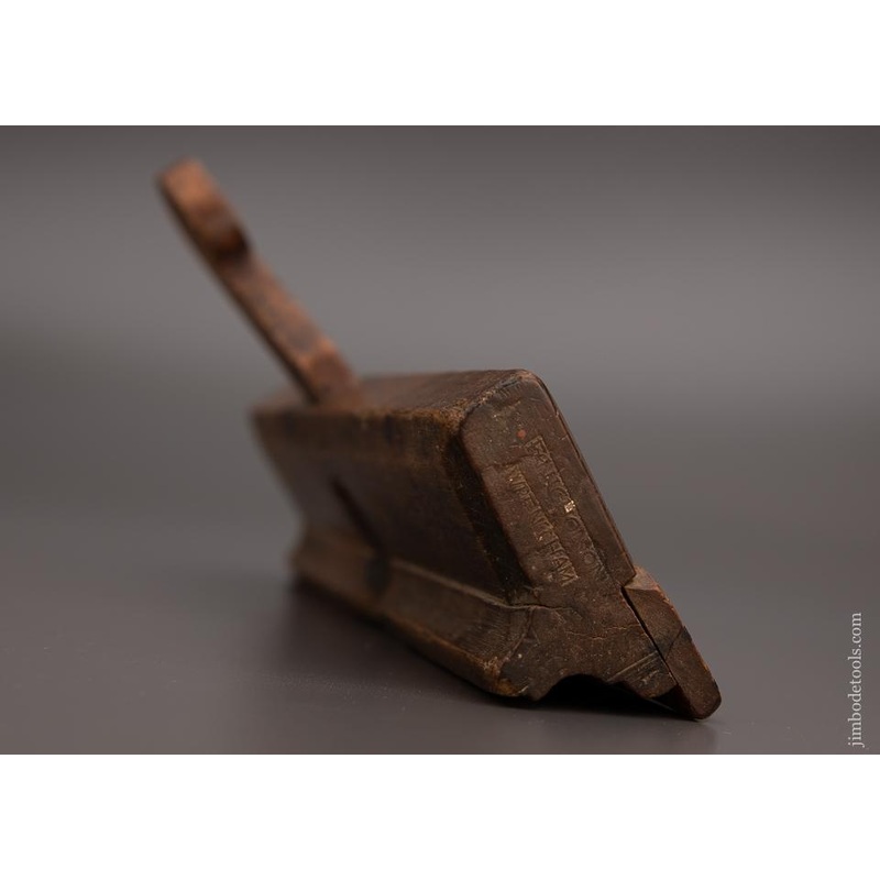 Remarkable F. NICHOLSON 18th Century Moulding Plane – EXCELSIOR 100146 – AS OF SEPT 28