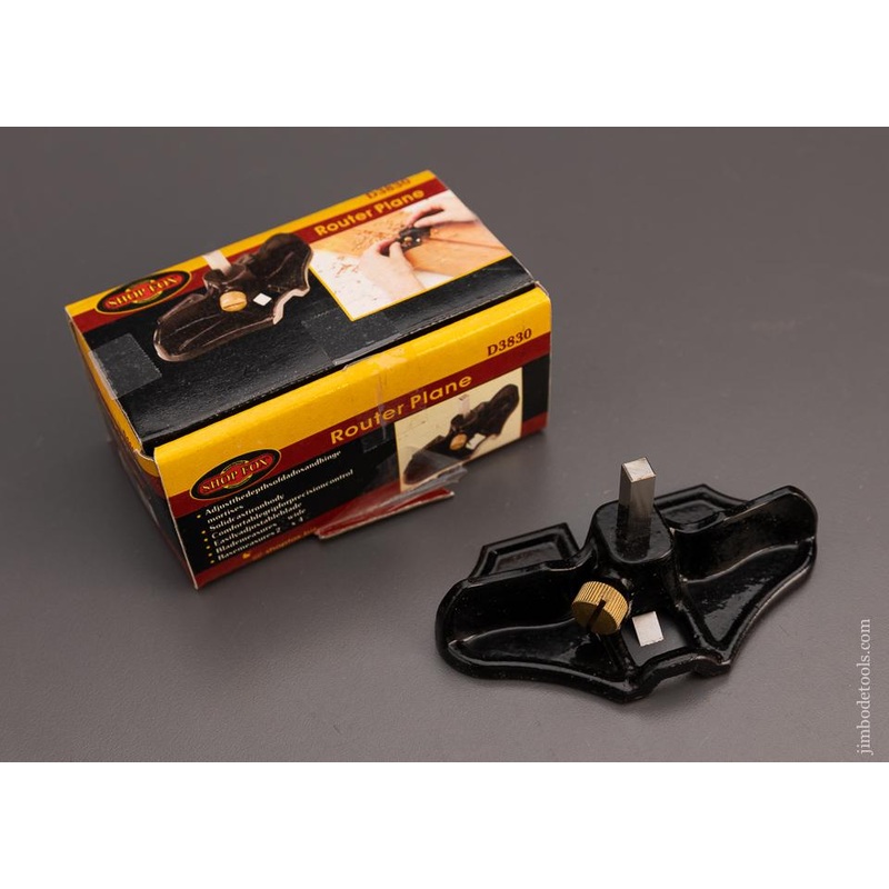 SHOP FOX D3830 Router Plane in Box – 100024