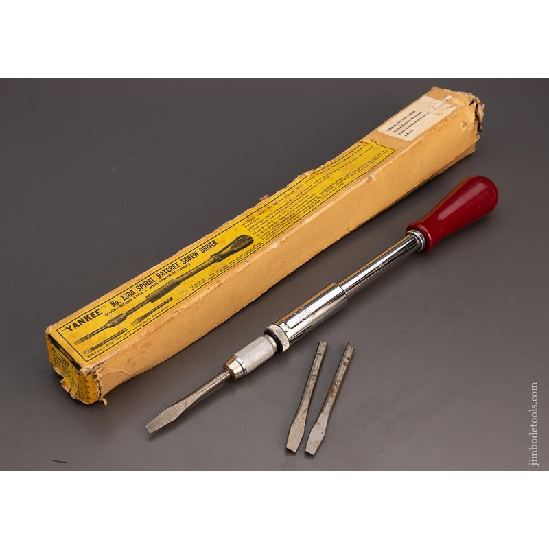 STANLEY No. 131A Drill with 3 Bits In Original Box – 99832