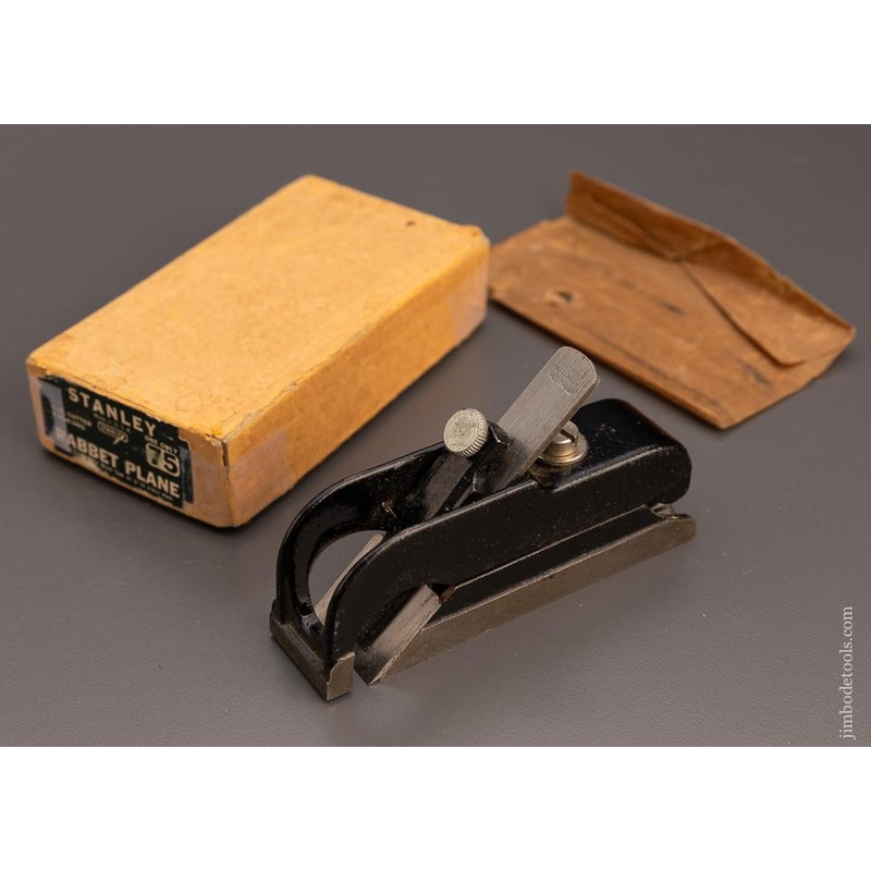 STANLEY No. 75 Rabbet Plane Mint in Box – 100340
