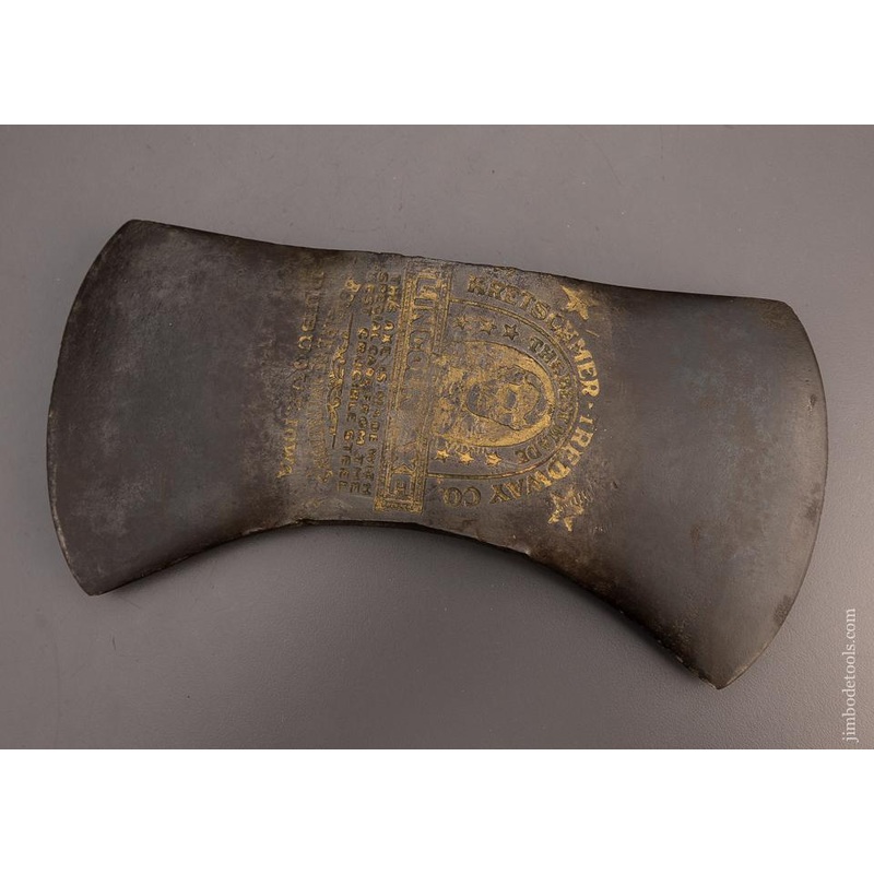 Wicked Awesome Embossed LINCOLN AXE KRETSCHMER TREDWAY CO. – 100318 – AS OF OCT 14