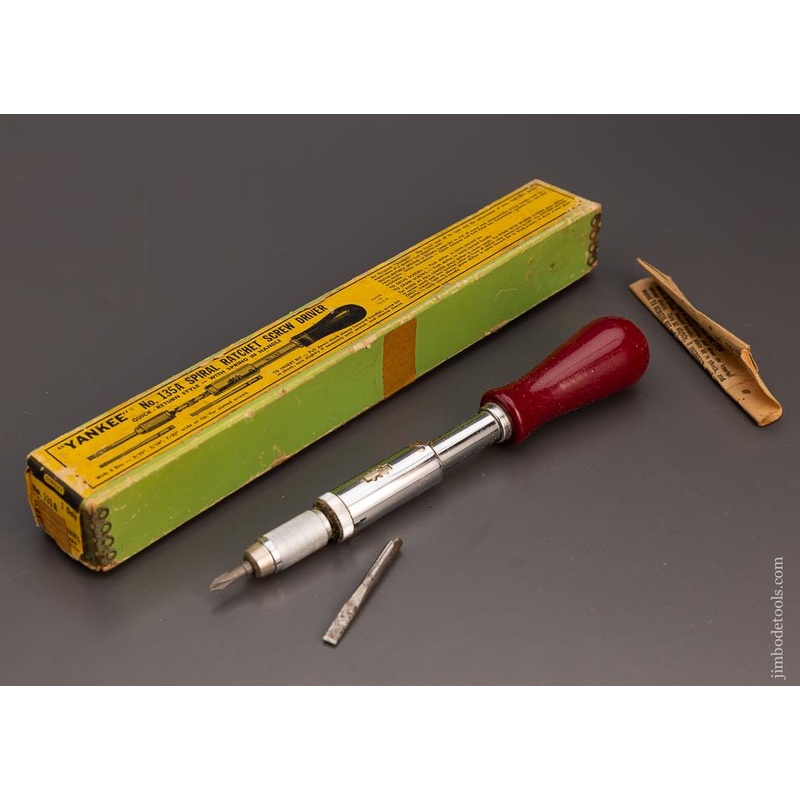 YANKEE NO. 135A Spiral Ratchet Screw Driver Mint in Box –  99639