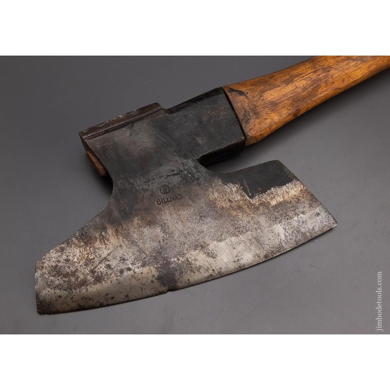 Rare & Fine BILLNAS Broad Axe with Original Handle – 100656