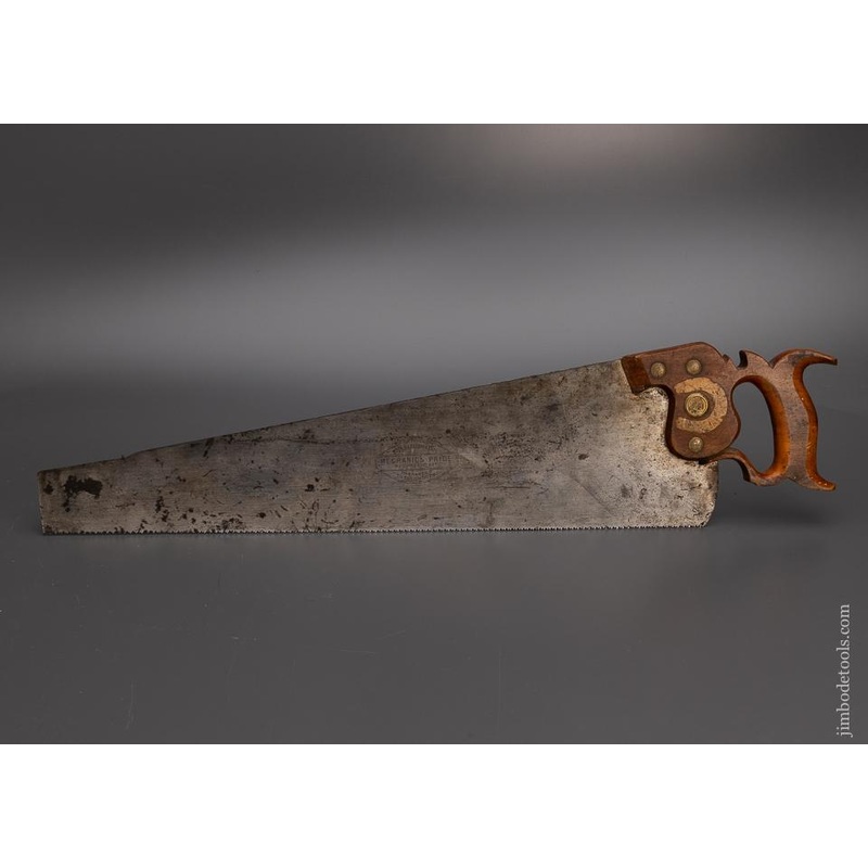 RICHARDSONS MECHANICS PRIDE Hand Saw with Label – 100778