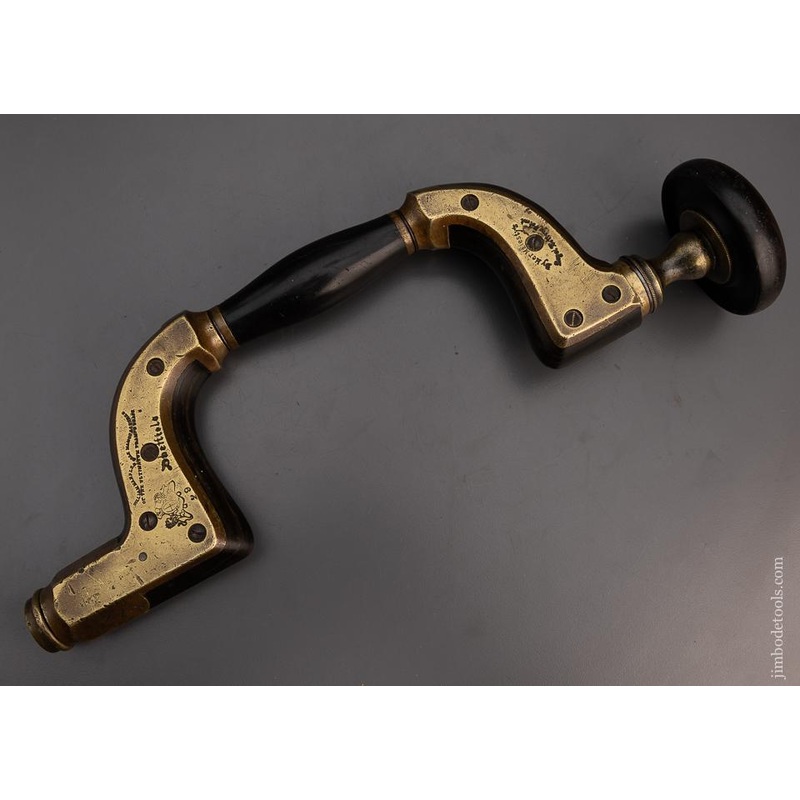 Very Rare MARPLES Buffalo Horn ULTIMATUM Bit Brace – 100767