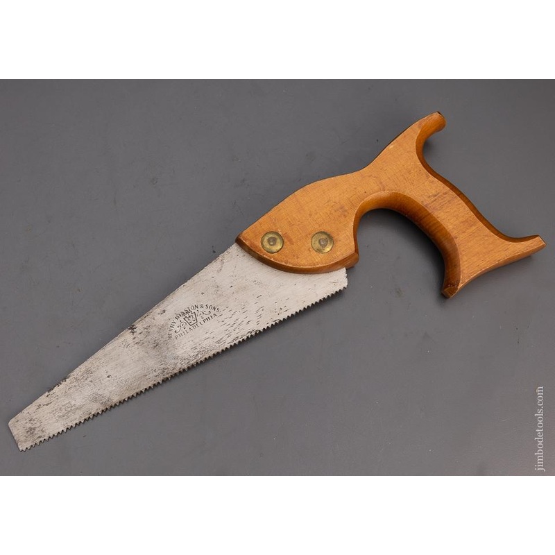 Rare DISSTON No. 29 Tool Box Saw Near Mint Unused 8 Inch – 100754