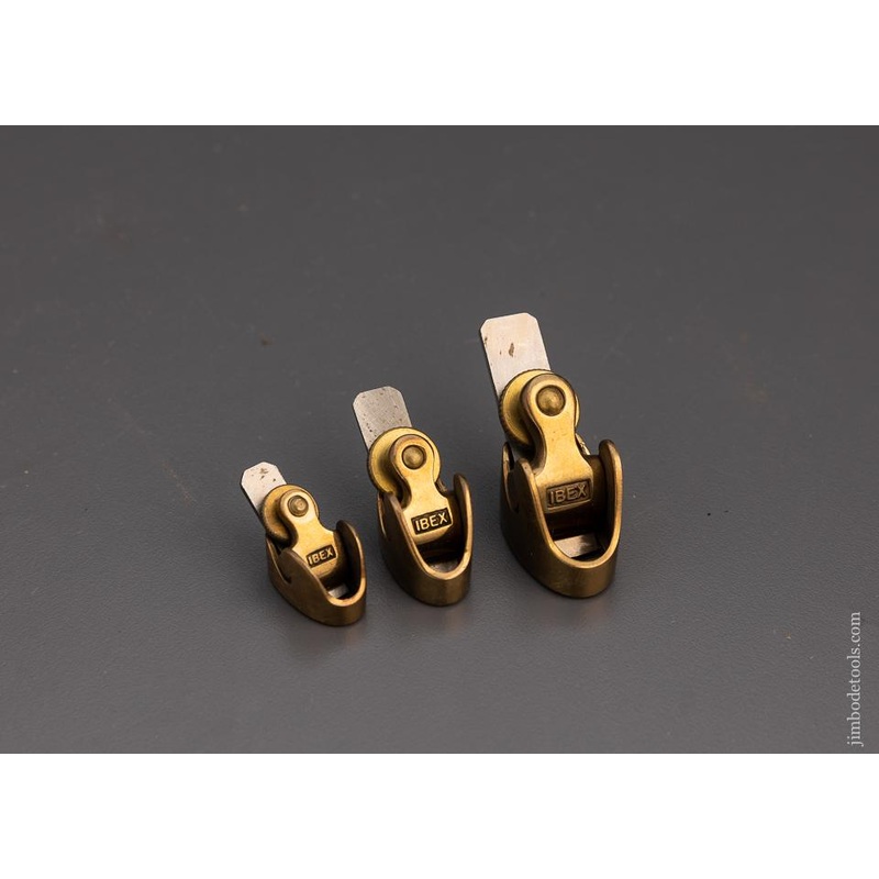 Set of 3 IBEX Violin Makers Planes – 100858