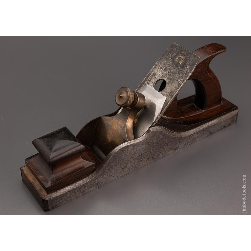 Spectacular Dovetailed Steel & Rosewood Infill Panel Plane – 101006