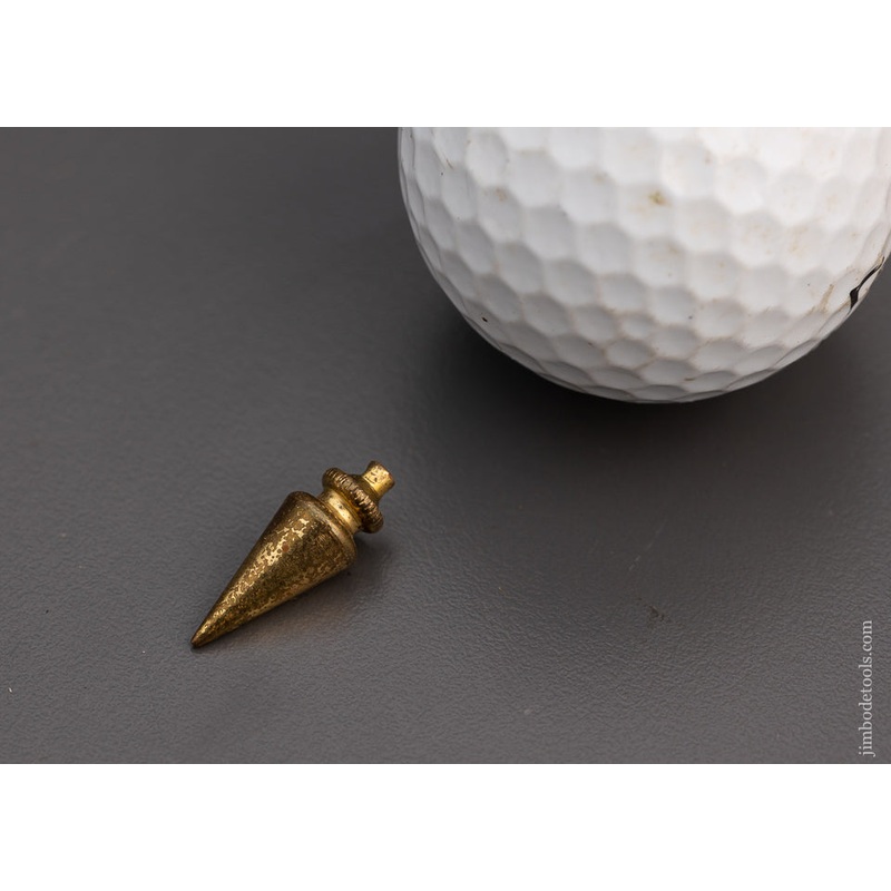 Tiny 7/8 Inch BUFF & BUF Plumb Bob – 100853