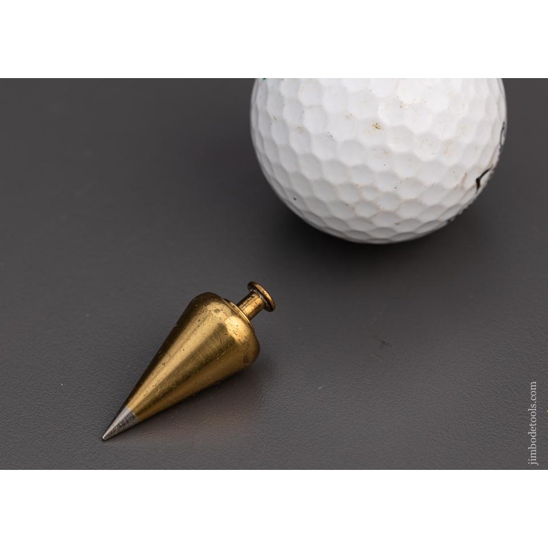 Tiny Elegant 3 Piece Brass Plumb Bob – EXCELSIOR 100876