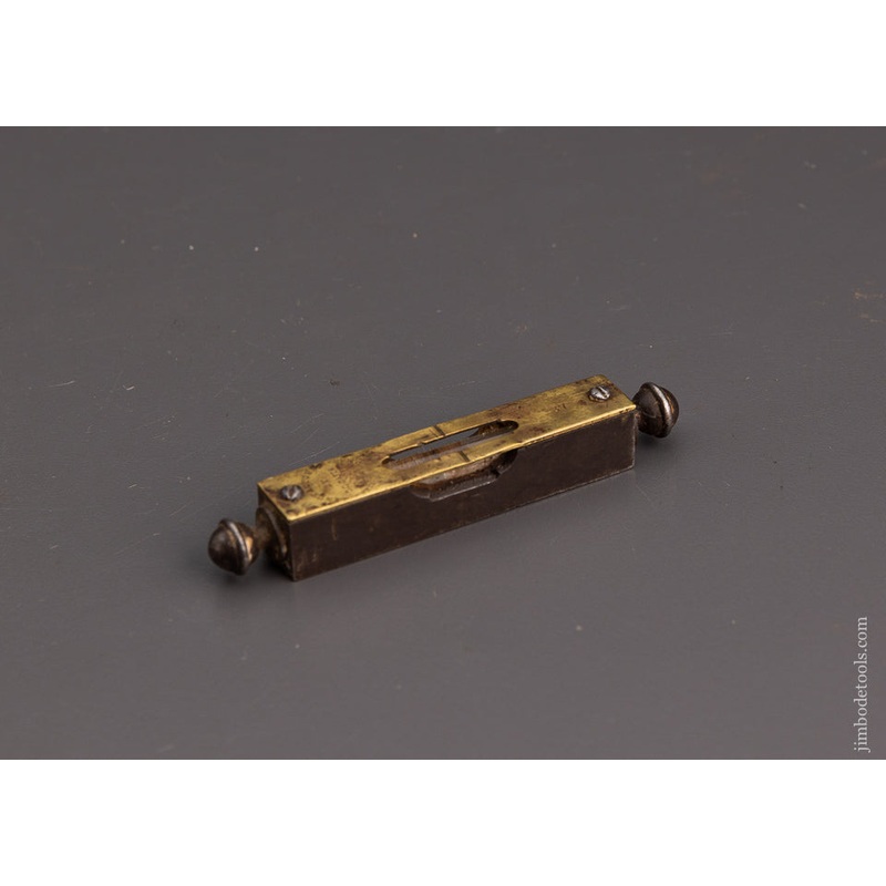 Rare DAVIS No. 37 Pocket Level with Machined Sides – 101154