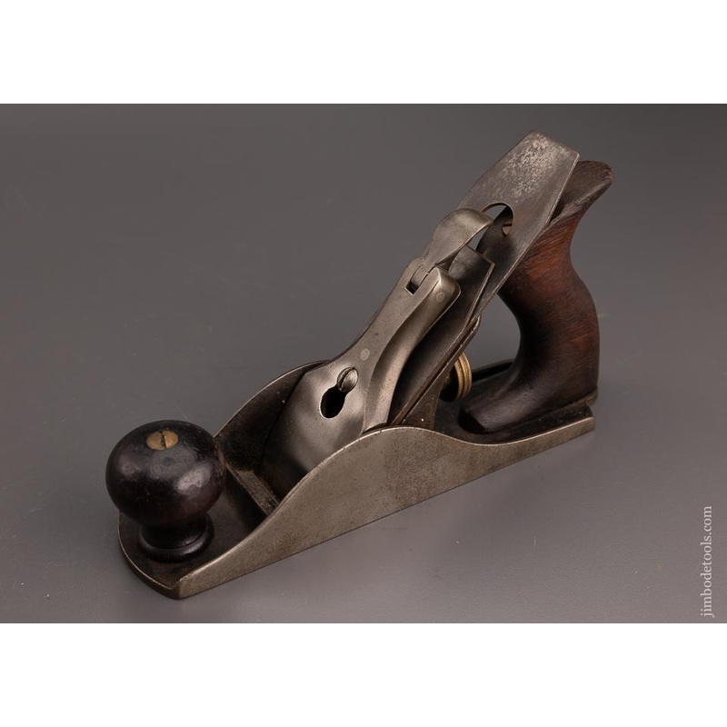 Rare Type 2 STANLEY No. 3 Smooth Plane Solid Nut & Cap — 101251