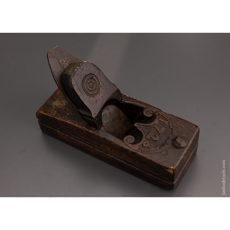 1728 Dutch Smooth Plane by JOHANNES GROENEVELT of Amsterdam – EXCELSIOR 101379 – AS OF DEC 17
