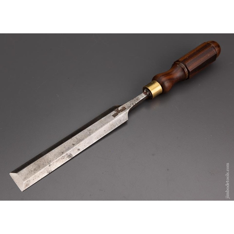 Sweet BUCK BROS. 1 1/4 Inch Long, Thin Paring Chisel 14 1/2 inches Long Rosewood Handle –  101367