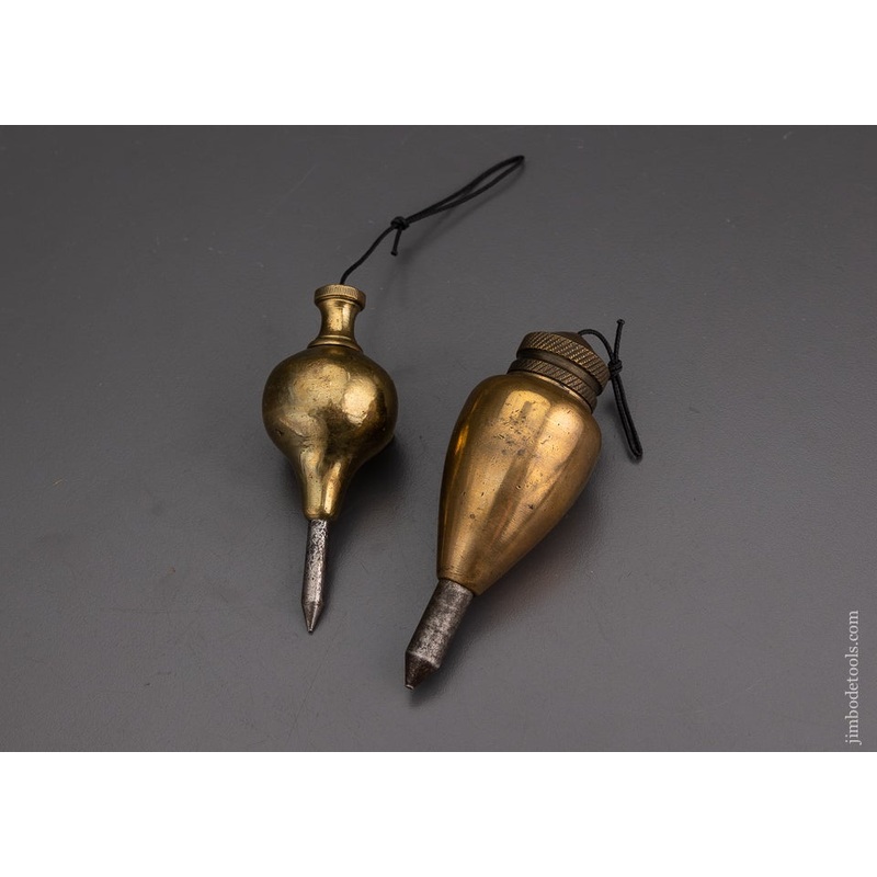 2 Brass Plumb Bobs – 101641