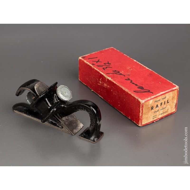 RAFIL Rabbet Plane MINT in Original Box – 81094