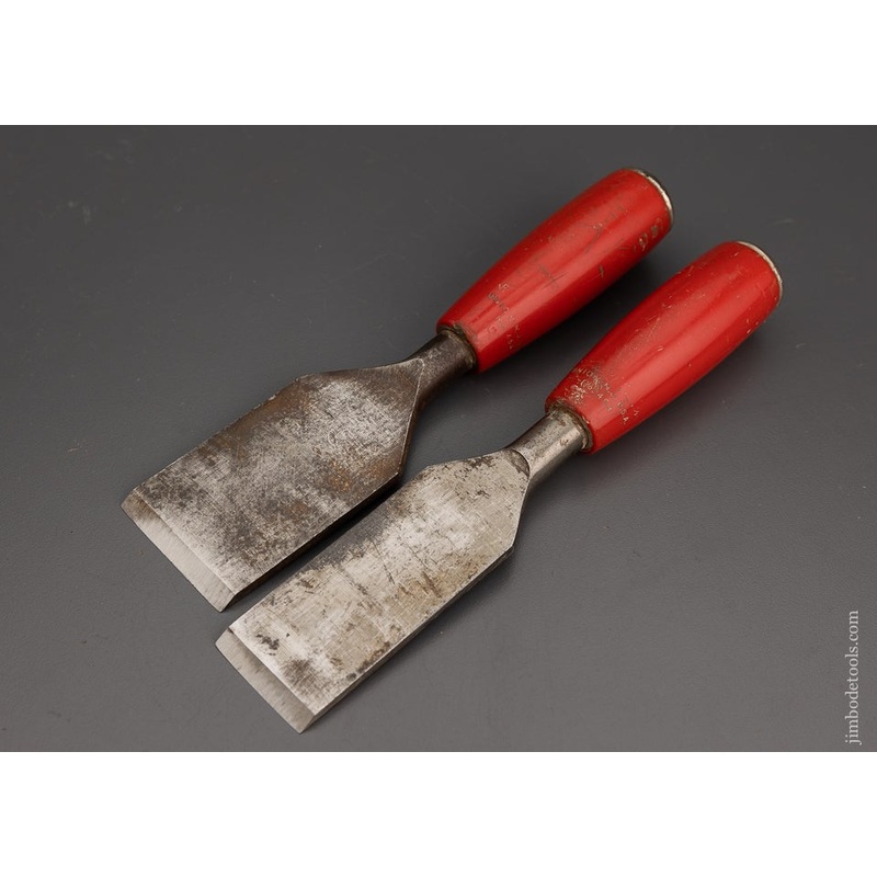 RED DEVIL TOOLS No. 454 Everlasting Chisels 2 Inch & 1 1/2 Inch – 101444