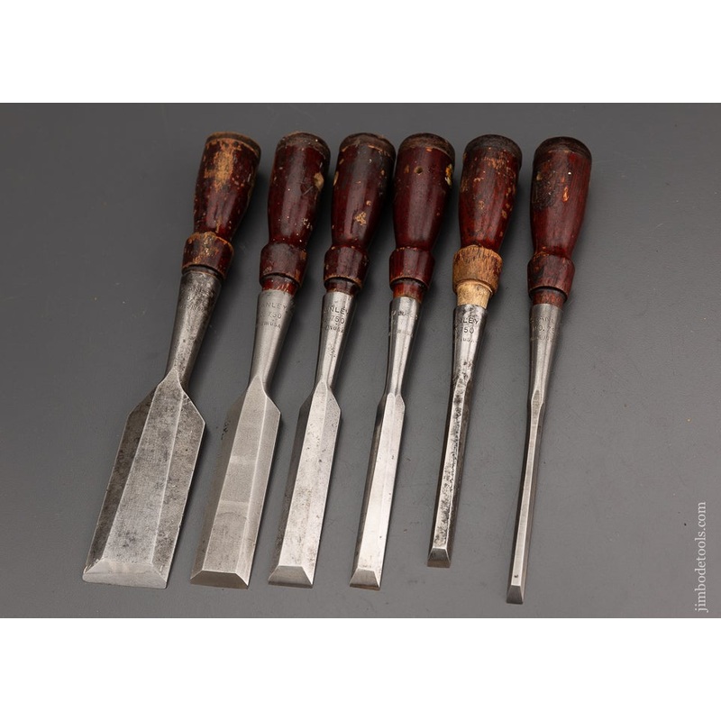 Scary Sharp Set of 6 STANLEY No. 750 Chisels – 101663