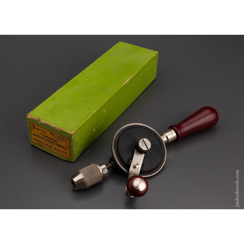 YANKEE Radio Hand Drill No. 1431A Mint in Box – 101689