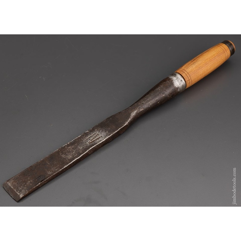 1 3/8 x 17 1/2 Inch Hand Forged Heavy Framing Chisel T BENJAMIN DAYTON, OHIO – 101586