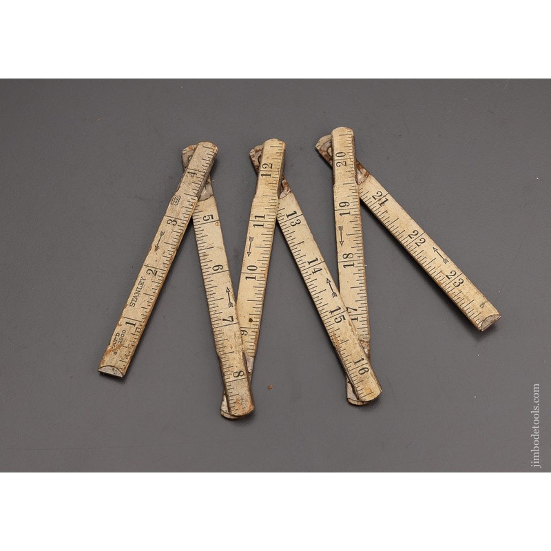 Rare STANLEY No. 02 Zig Zag Rule (Mini 2 Foot) Ca. 1900-35 – 101197