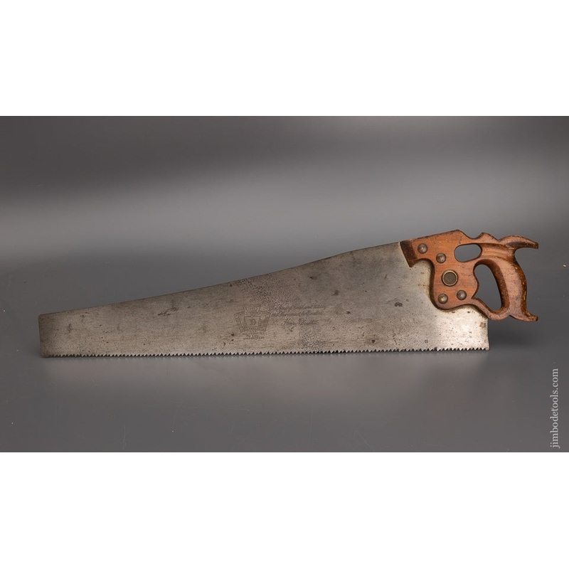 Straight and Sharp DISSTON D8 Rip Hand Saw – 100358