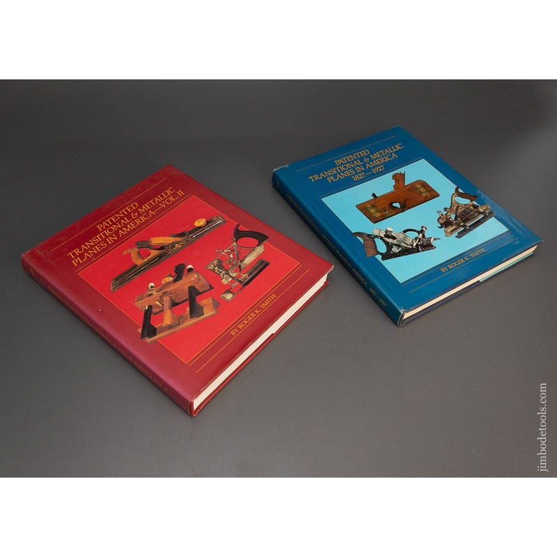 PTAMPIA Book Set:  PATENTED TRANSITIONAL & METALLIC PLANES IN AMERICA VOLUMES I & II by Roger K. Smith – 115412