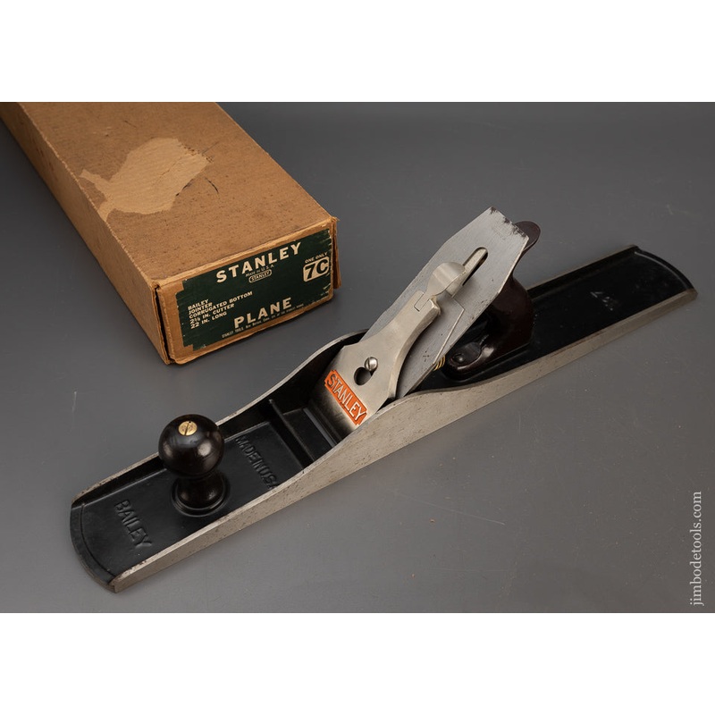 STANLEY No. 7C Jointer Plane Near Mint in Box – 115745