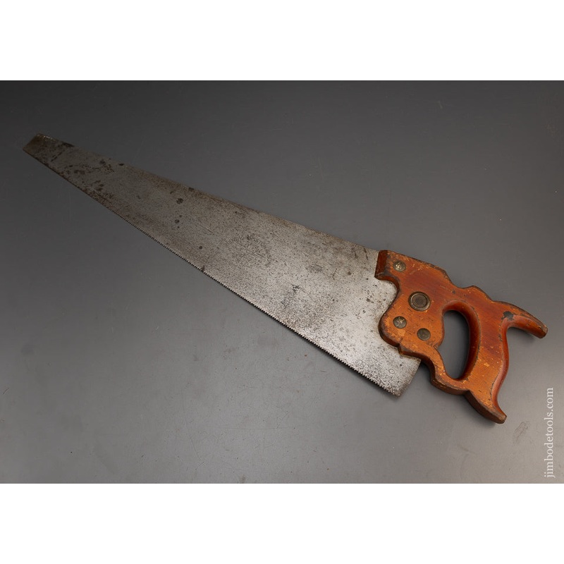 Straight  Sharp DISSTON. No. D-7 Hand Saw – 115620