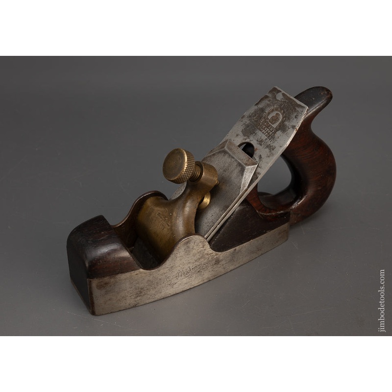 Uncommon SPIERS No. 7 D Handled Dovetailed Rosewood Infill Smooth Plane – 114742