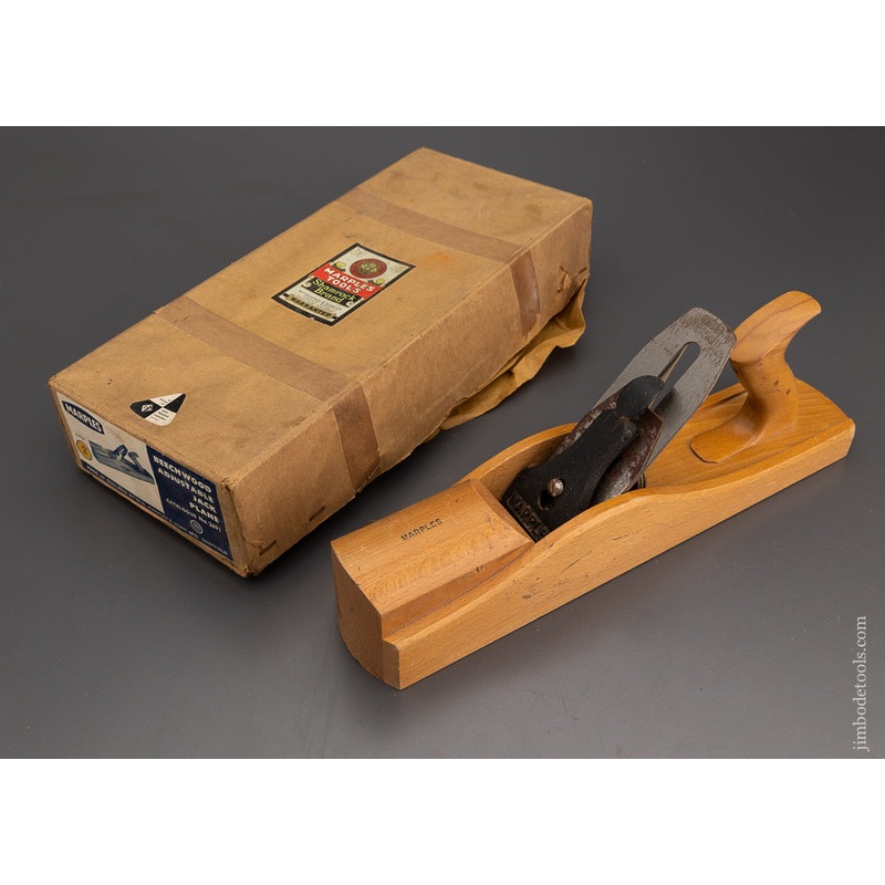 14 Inch MARPLES Beech Wood Adjustable Jack Plane Mint in Box – 101996