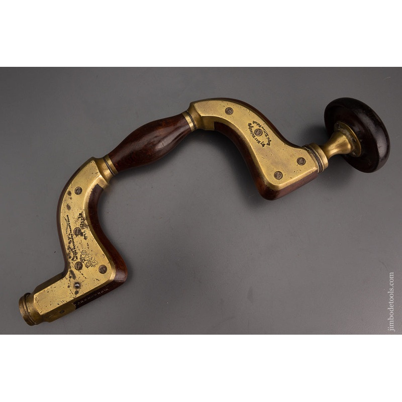 Rare & Fine MARPLES Rosewood ULTIMATUM Bit Brace – 101900 – AS OF FEB 7