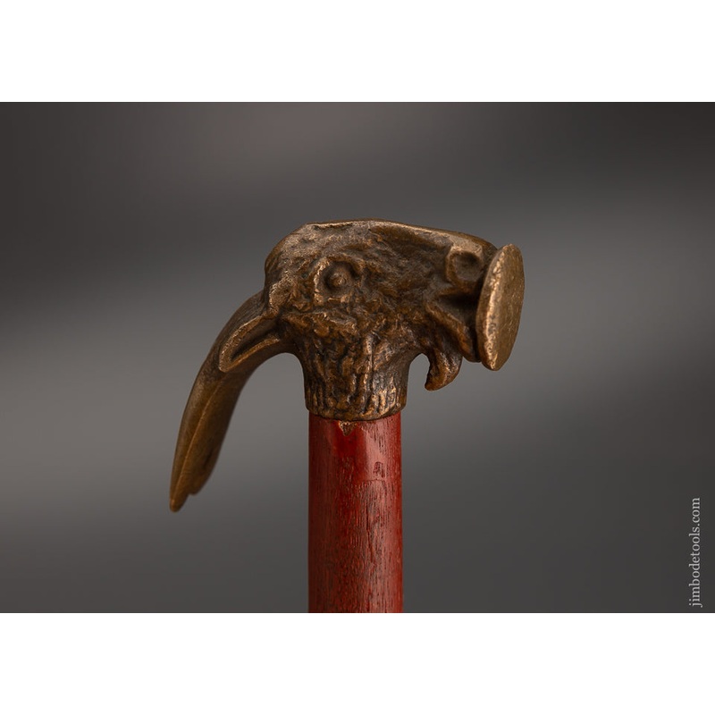 Rare MITTELDORFER STRAUS PATENT Goat Head Hammer – 101810