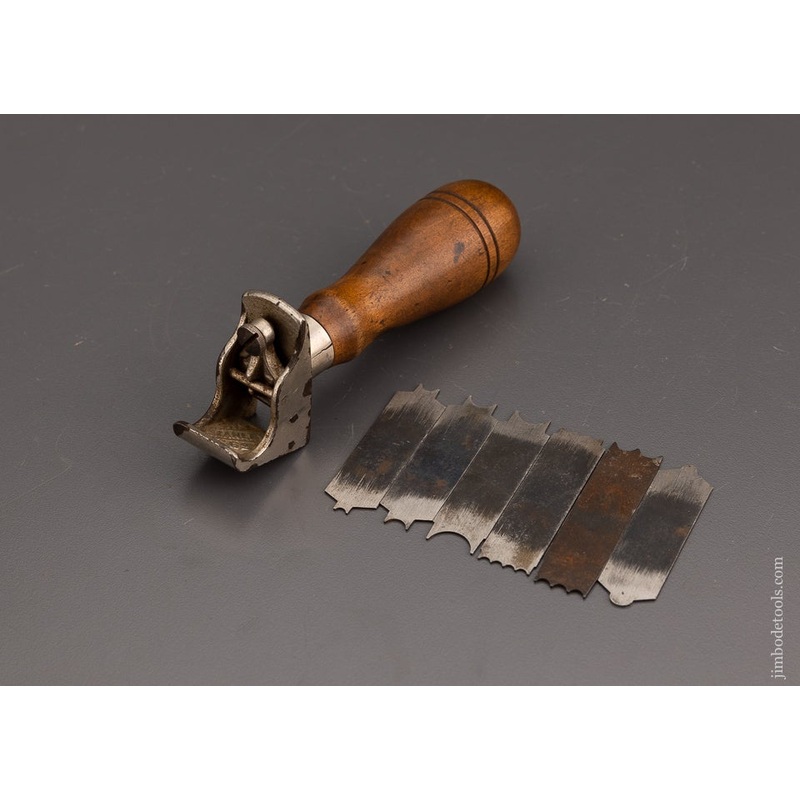 Rare STANLEY No. 69 Hand Beader with All 6 Cutters — 101726