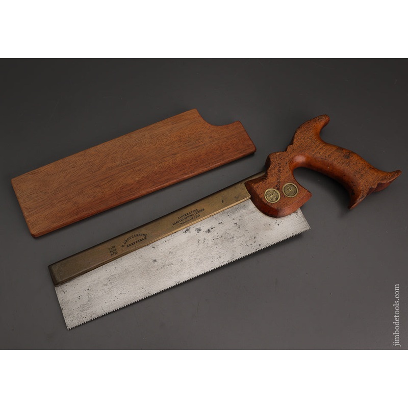 Stunning Brass Back Dovetail Saw by GROVES – EXCELSIOR 101919