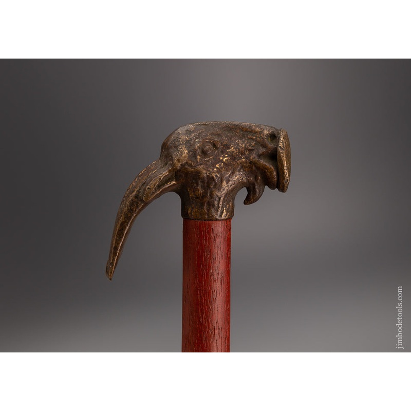 Rare MITTELDORFER STRAUS PATENT Goat Head Hammer – 101809