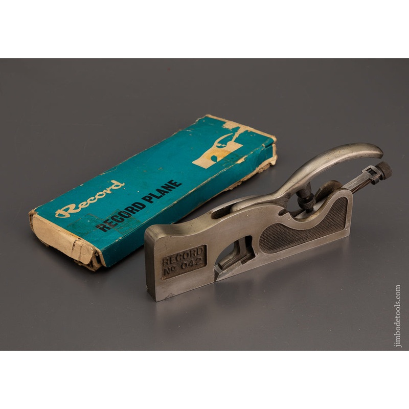 RECORD No. 042 Shoulder Plane in Box – 102020