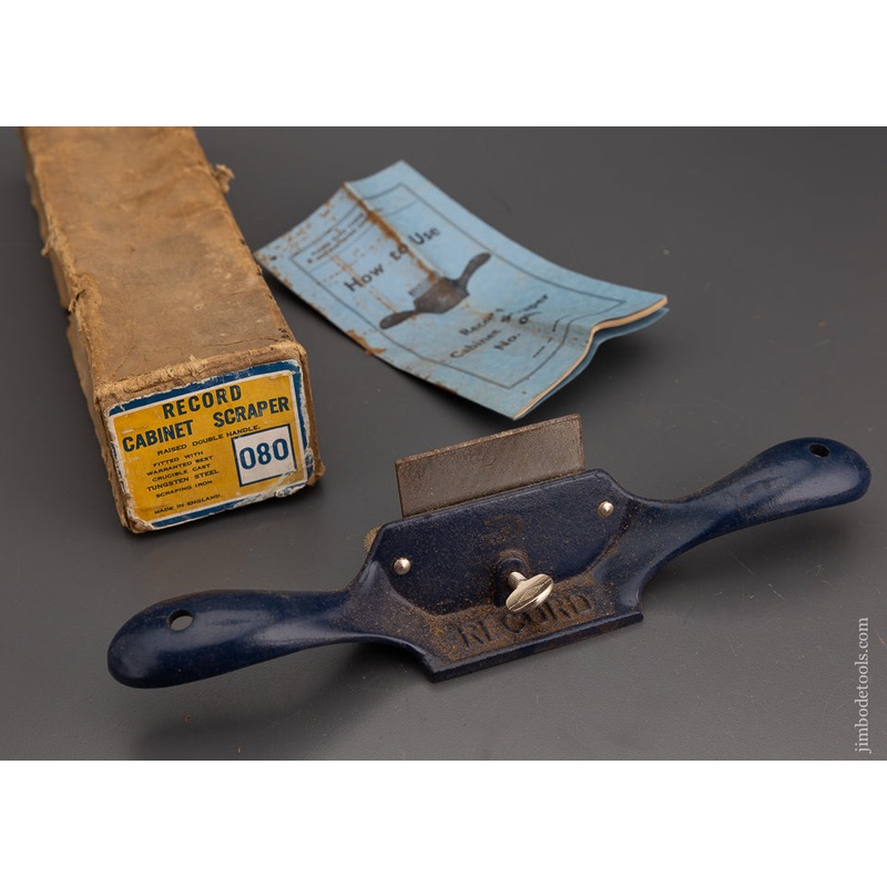 RECORD No. 080 Cabinet Scraper – 101952