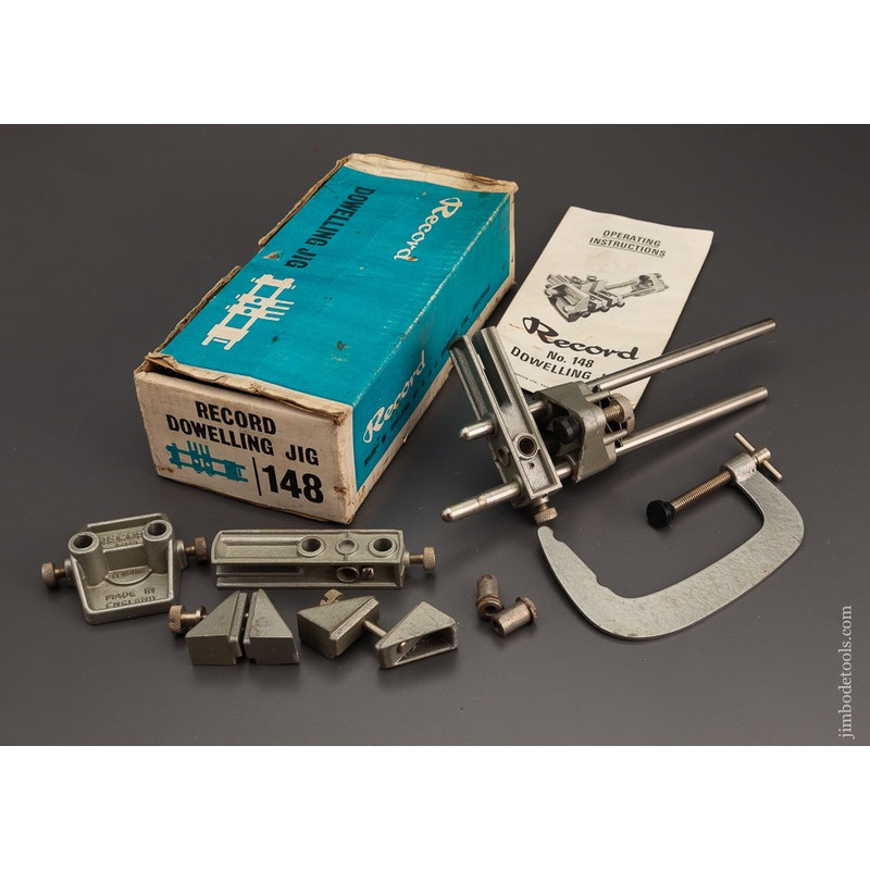 RECORD No. 148 Doweling Jig Fine & Complete in Box – 102273