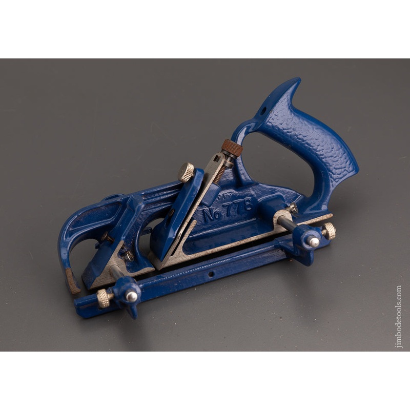 RECORD No. 778 Duplex Rabbet & Filletster Plane  Mint & Unused – 102211