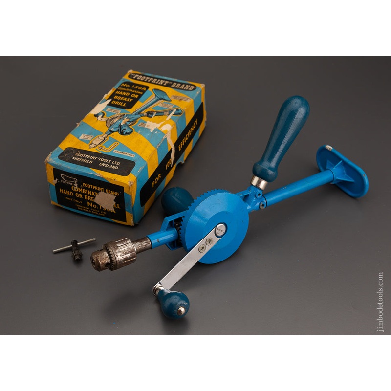 Serious Hand Drill Mint in Box FOOTPRINT No. 150A – 101969