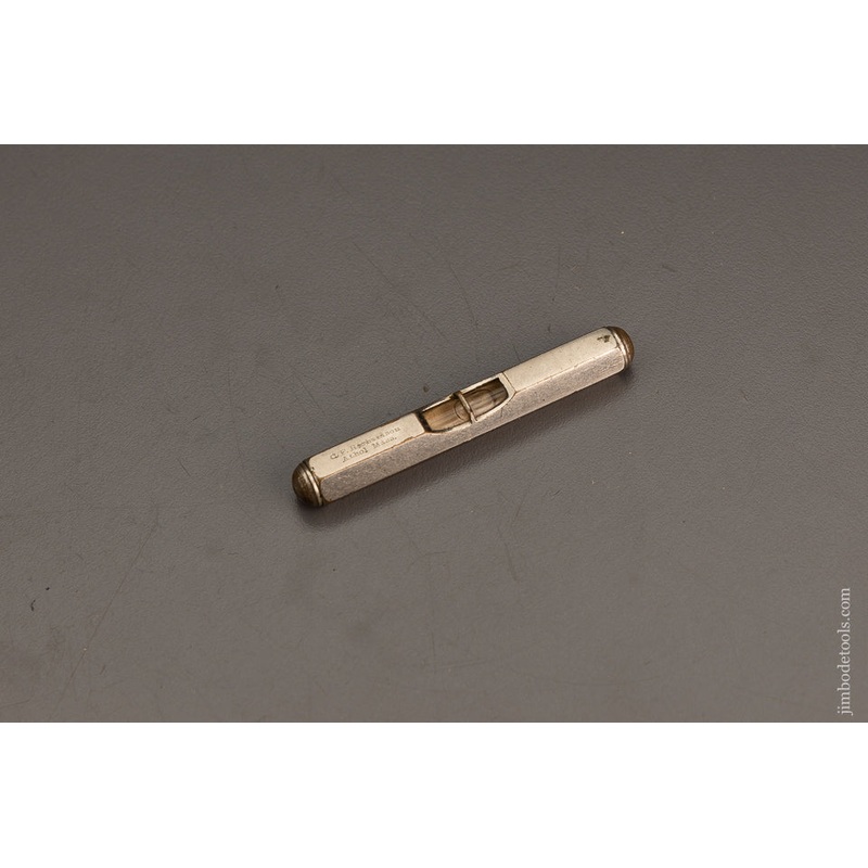 Rare C.F. RICHARDSON Athol, Mass. 2 1/2 Inch Pocket Level – 102044