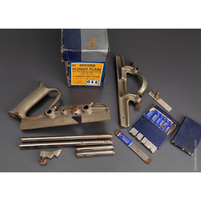 RECORD No. 044 Plough Plane in Original Box – 101971
