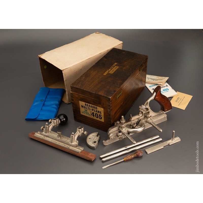 RECORD No. 405 Multi-Plane Plane 100% COMPLETE Dead Mint in Original Box -102114