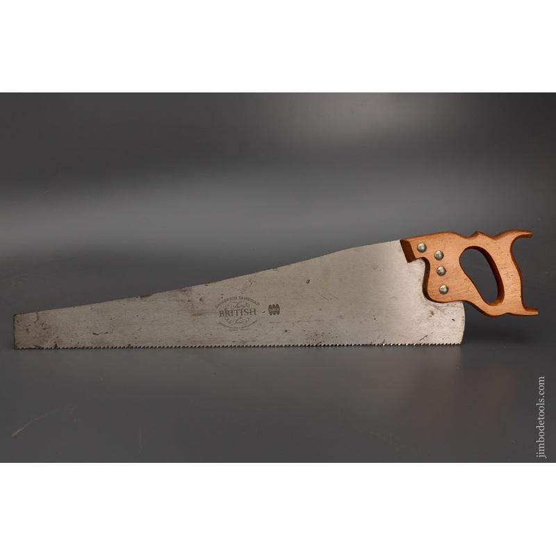 SANDERSON NEWBOULD THE BRITISH SAW Hand Saw – 102195