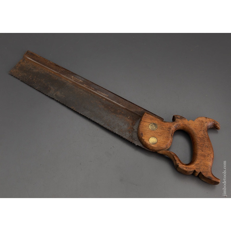Very Rare M. SCHWARTZ BOSTON Back Saw – 102347
