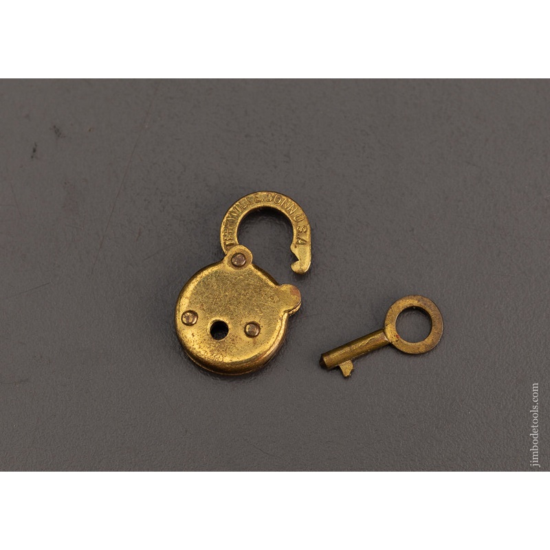 Working EAGLE LOCK CO. Lock & Key TINY – 100925