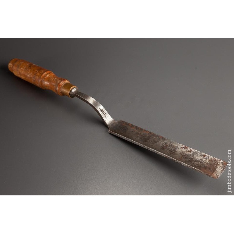 1 1/4 x 17 inch CARRICK & CRAIG GLASGOW Crank Neck Paring Gouge — 78379