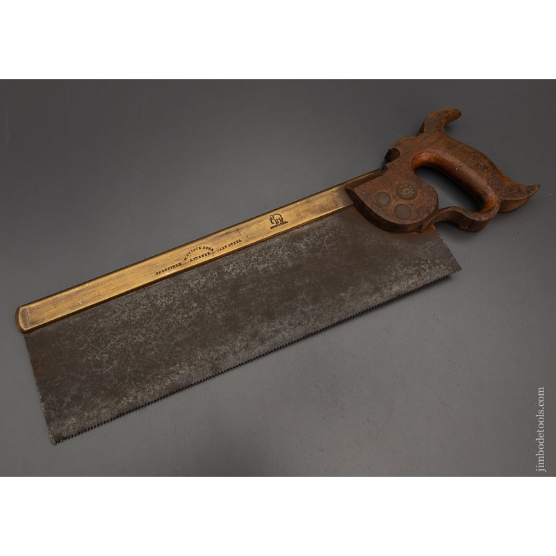 14 Inch Brass Back Carcass Saw TYZACK – 102474